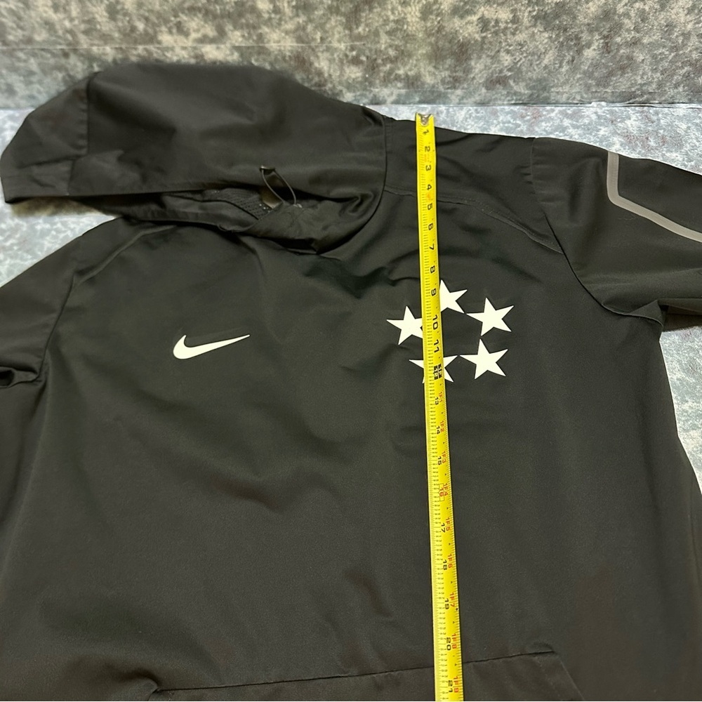 Nike 5 Star General Hooded Black Jacket with Mesh Lining L - Picture 7 of 10